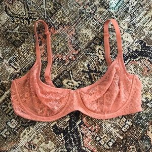 Victoria’s Secret peach unlined bra size 34D